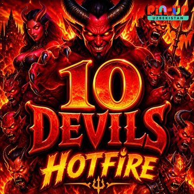 Onlayn kazino o‘yini «10 Devils Hotfire» — katalog rasmi